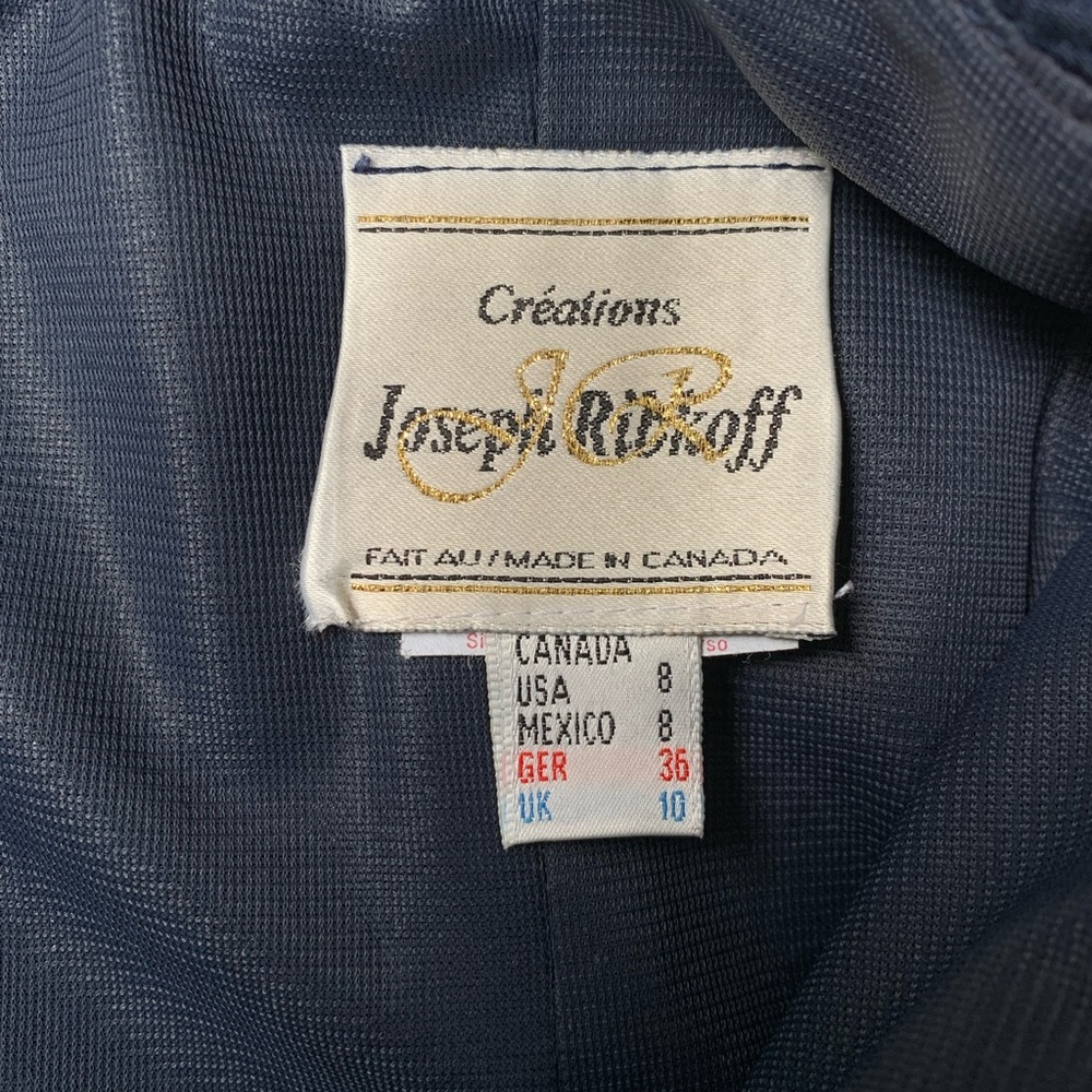 vintage 1980s Joseph Ribkoff jumpsuit - Picture 9 of 16